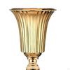 Decorative Flower Vase, Floral Arrangements, Luxurious Elegant Gold Metal Vase for Living Room,