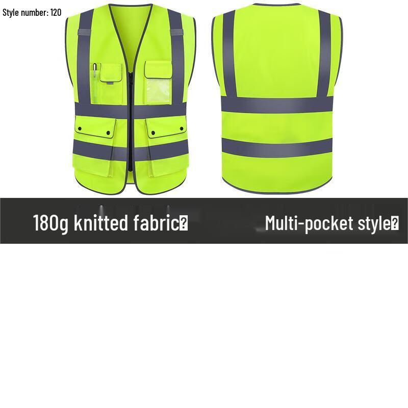 OEING Multi-Pocket Utility Mesh Vest