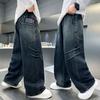 Children's Clothing, Boys' Spring Pants, 2026 New Style, Mid To Large Size, Boys' Spring and Autumn Jeans, Boys' Spring Wide Leg Pants, Trendy