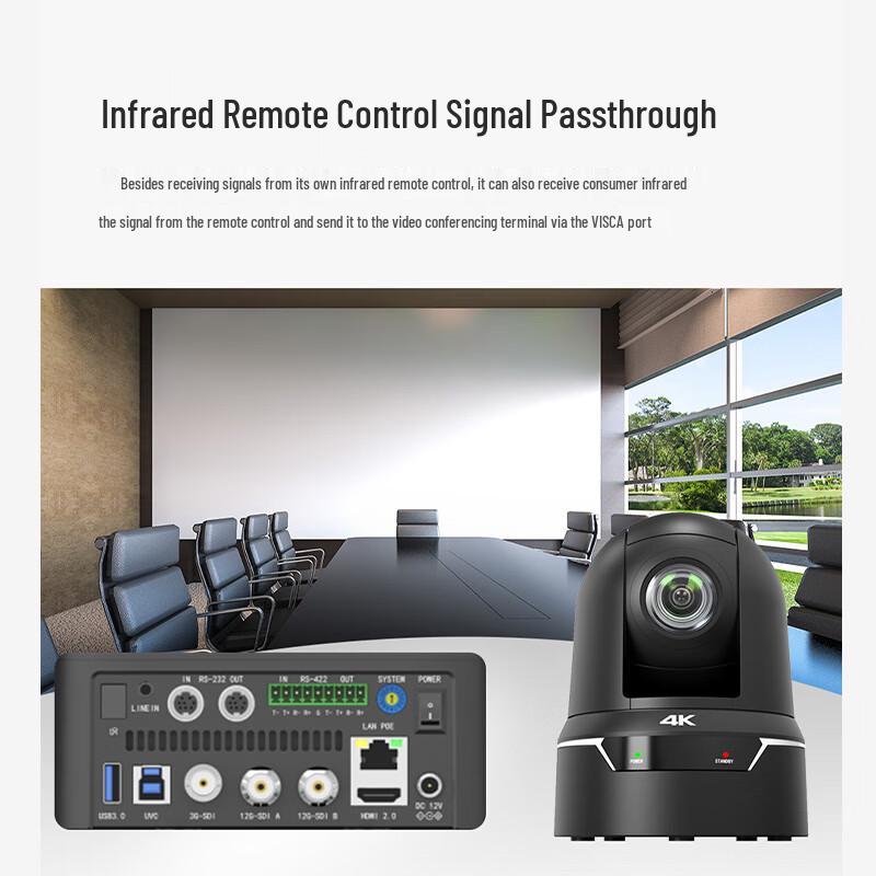 Runpu 4K 25x Zoom PTZ Video Conference Camera with 12G SDI (CN version)