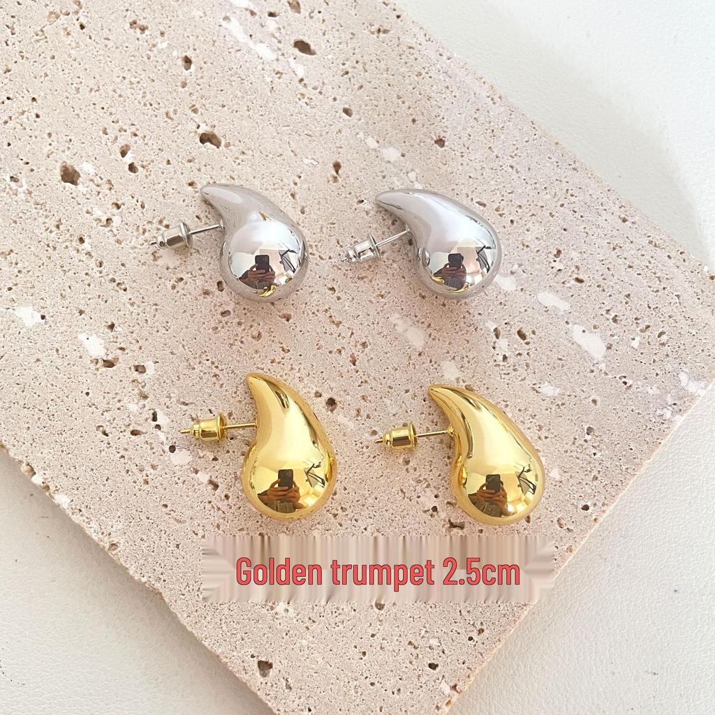 Plump Water Drop Acrylic Dangle Earrings - Simple & Fashionable Jewelry for Women