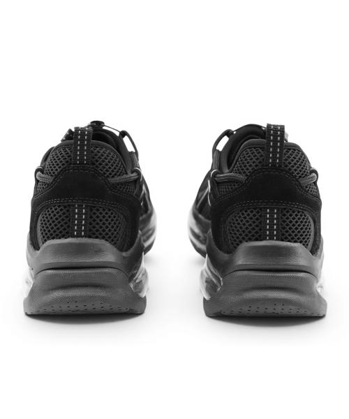 [YASE] Songyi Songyi Offset Quick Racer Air Sole Sneakers Black XSSMABK