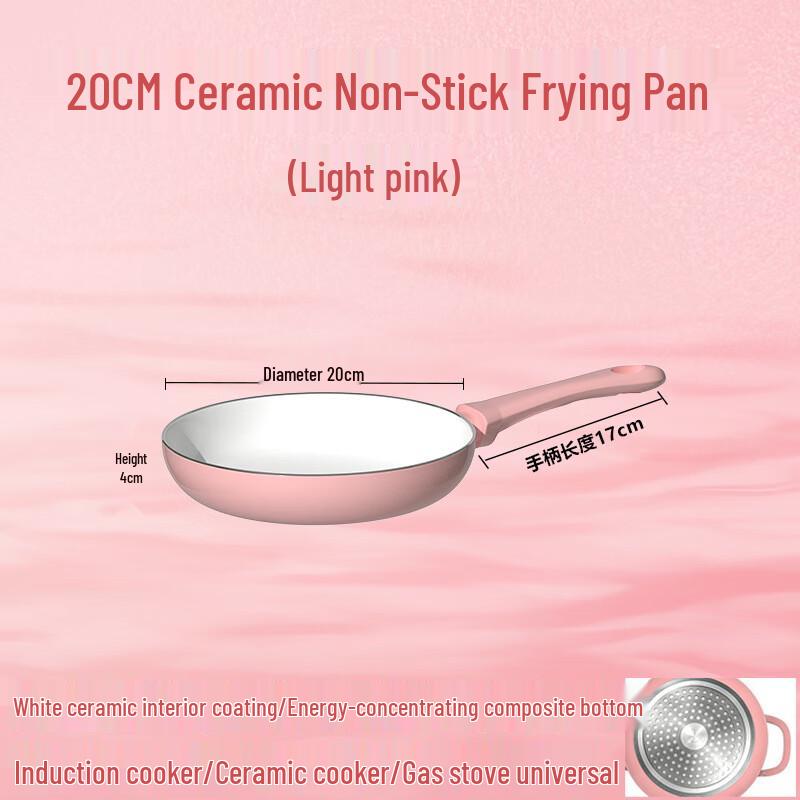 Цинвэй Эмалированная керамическая посуда с персиковым цветком 20cm Baby Food Pot