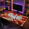 Poland Football Crest Mouse Pad, Extended Non Slip Rubber Desk Mat for Gaming Office Laptop Fan Gift