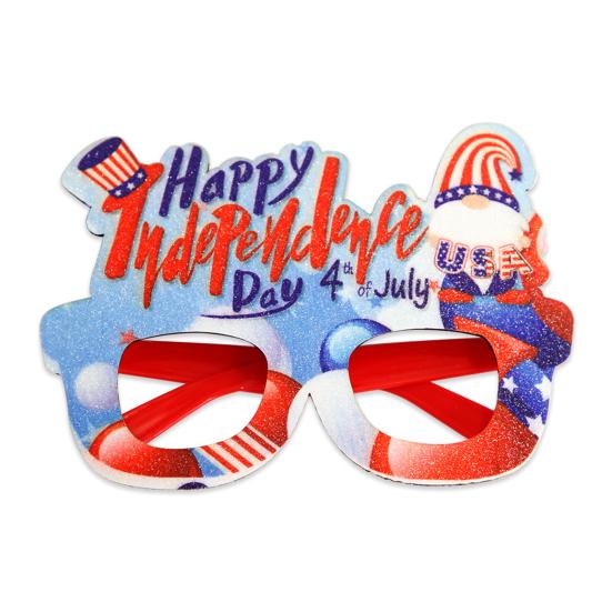 1/12 Pcs American Flag Glasses Memorial Day Patriotic Party Star And Stripes Glasses for 4th of July Celebration USA Veterans Day Decoration