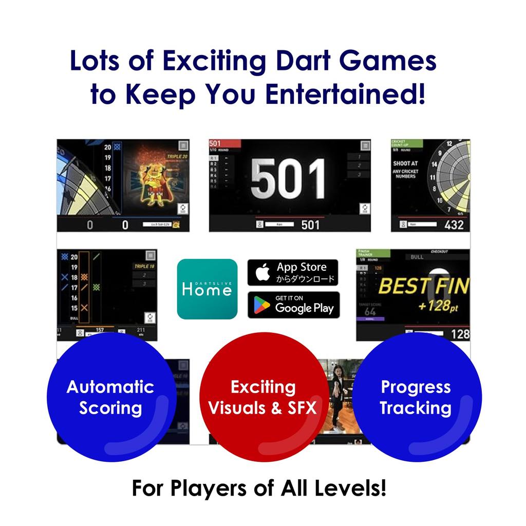 DARTSLIVE Home Darts Live Home Darts Set Soft Dartboard Set Dartboard Home Darts Set