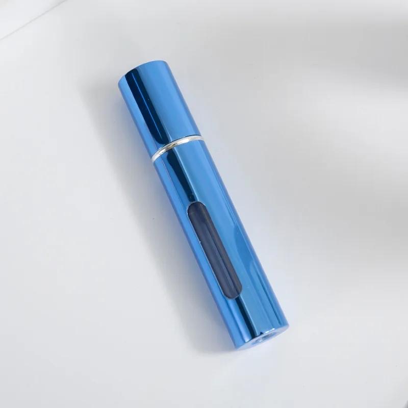 5/10ml Lahvička s rozprašovačem na parfém Mini Přenosná Plnitelná Hliníková Lahvička s Atomizérem Nádobka Plnění Parfému Cestovní Kosmetický Nástroj