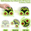 Monster Trucks Toys for Boys Toddler Push and Go Truck Race Cars Flip Stunt Car Toys for Kids Christmas Birthday Gifts