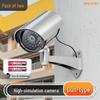 Indoor No-Drill Fake Camera Monitor with Light