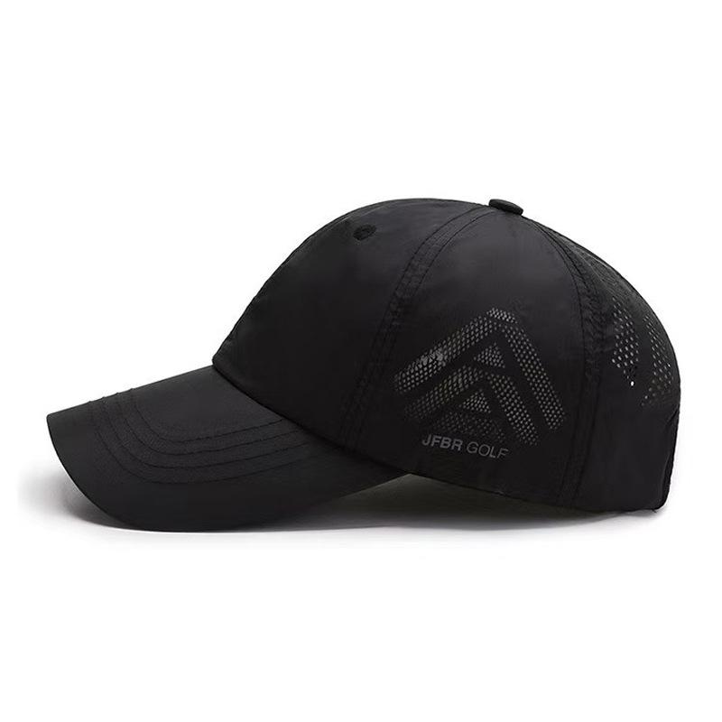 Outdoor leisure baseball cap Summer breathable visor quick drying light breathable mesh cap sports cap men and women