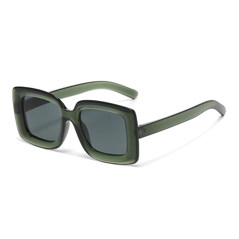 2025 Trendy Retro Square Women's Sunglasses - Slimming, Fashionable Hip Hop Style