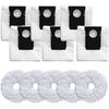 Dust Bags Replacement For Eureka J15 Pro For Ultra Floor Vacuum Cleaner, Large Capacity Replacement Dust Bags Vacuum Cleaner, Include 5* Mop Cloths +
