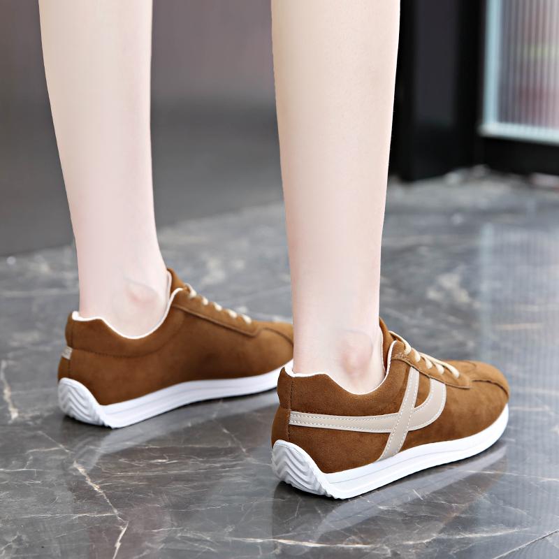 Women Casual Walking Shoes New 2025 Autumn Flat Lace Up High Quality Sneakers Wild Flat Sole Loafers Women Sports Shoes