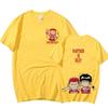 Hot Anime Slam Dunk Print T-Shirt Rukawa Kaede Sakuragi Hanamichi T Shirts Unisex Women Fashion Loose Oversized High Street T-shirt