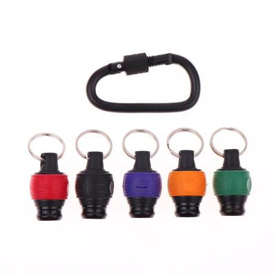 Portapuntas de destornillador con agarre de bola con llavero Adaptador de tornillo para taladro portátil Cambio rápido Portabrocas manual Barra de extensión de 1/4 de pulgada