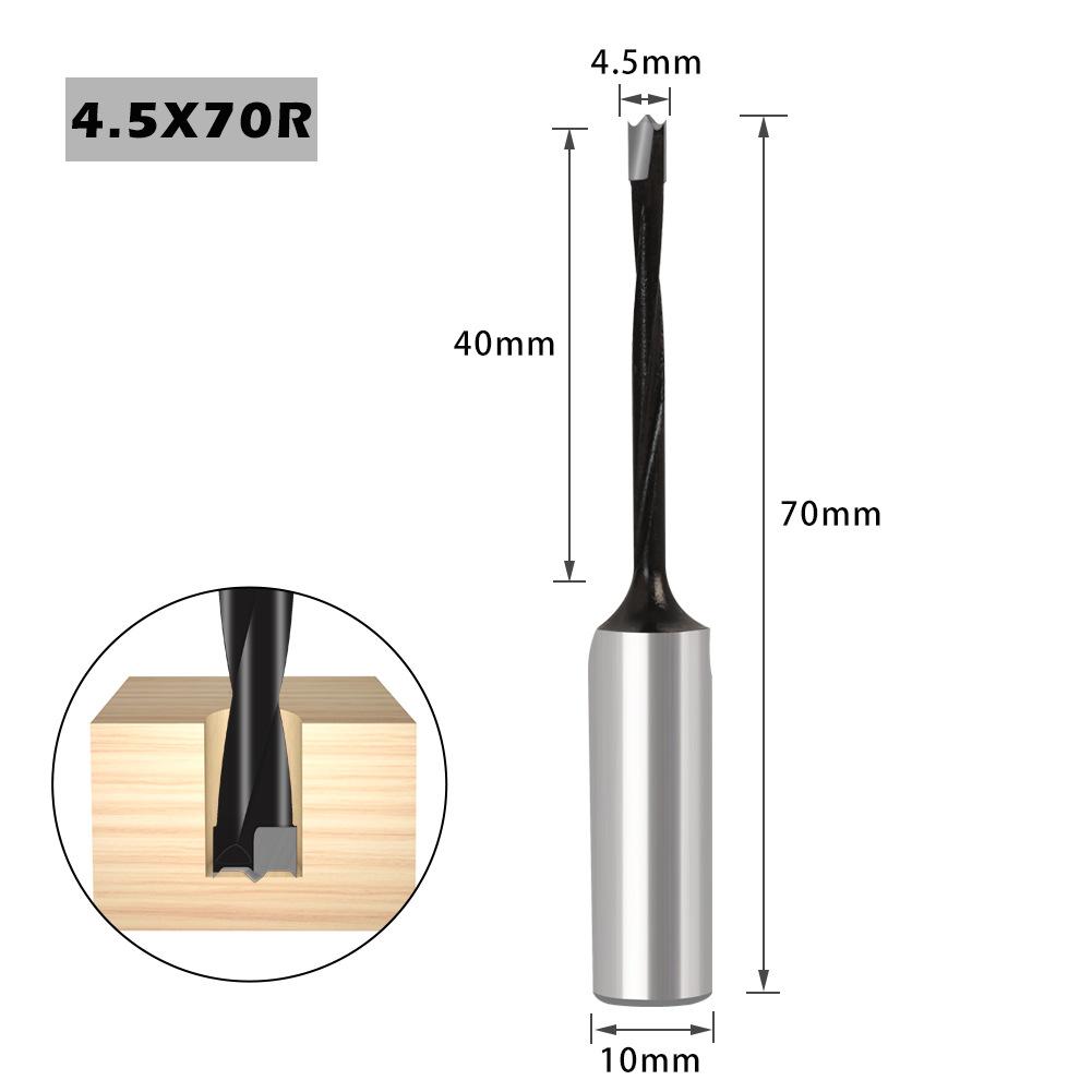 Woodworking Machinery Row Drilling Forward Reverse Alloy Woodworking Drill Bit Hole Opener 3-In-1 Hinge Tungsten Steel Drill Bit