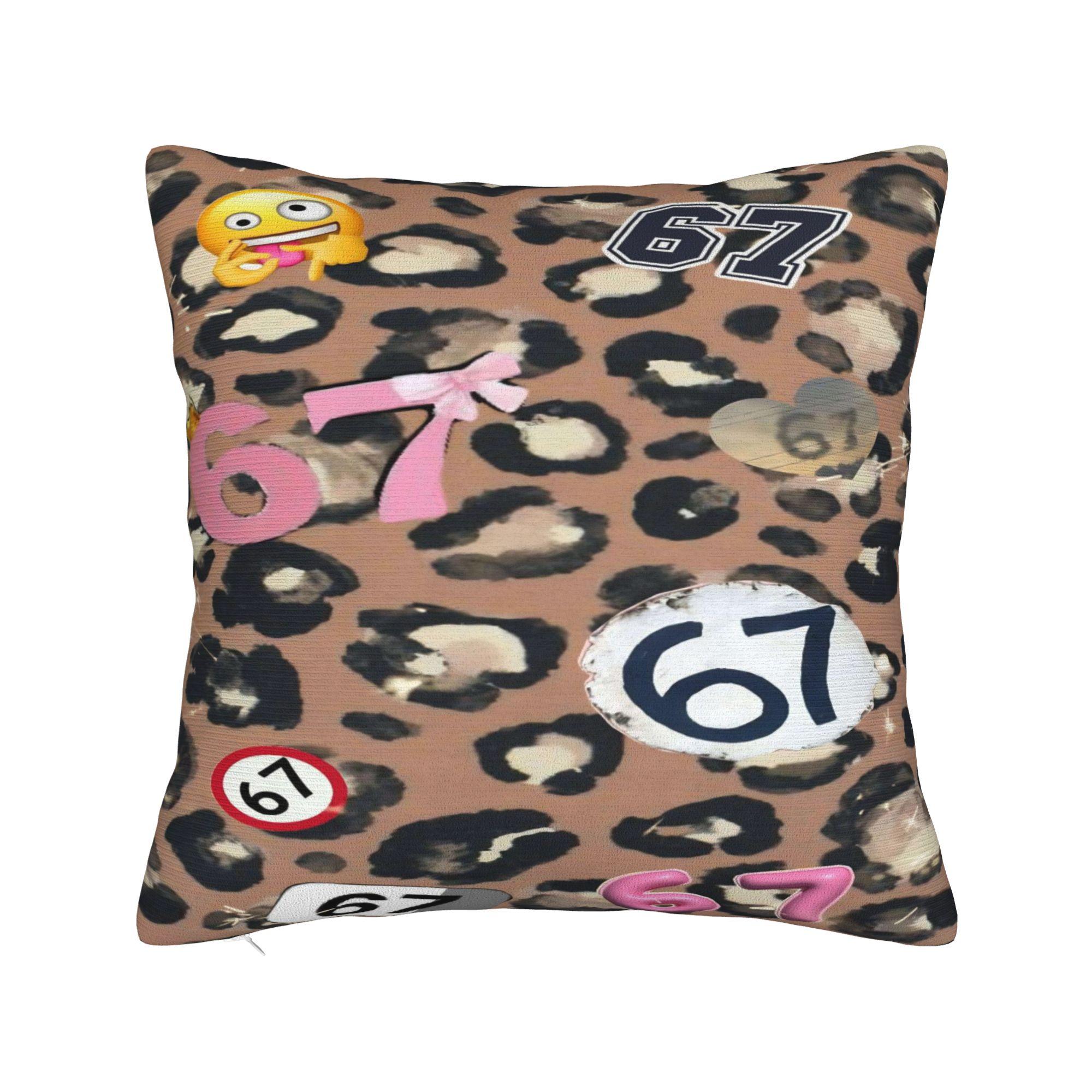 Silent Night 67 Fight Christmas  Pillow Cover  Cute Funny Pillow Case For Living Room Chair Design Cushion Cover Gift 12x12Inch