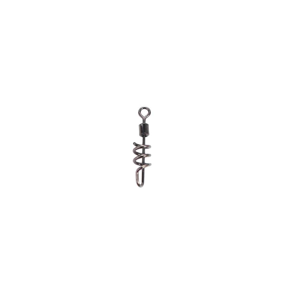 20PCS 2#-10# Fishing Rolling Swivel Stainless Steel Flexible Rotation 8-Shape Connect Ring Quick Buckle Durable
