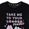 Pusheen Damen/Damen „Take Me To Your Feeder“-T-Shirt