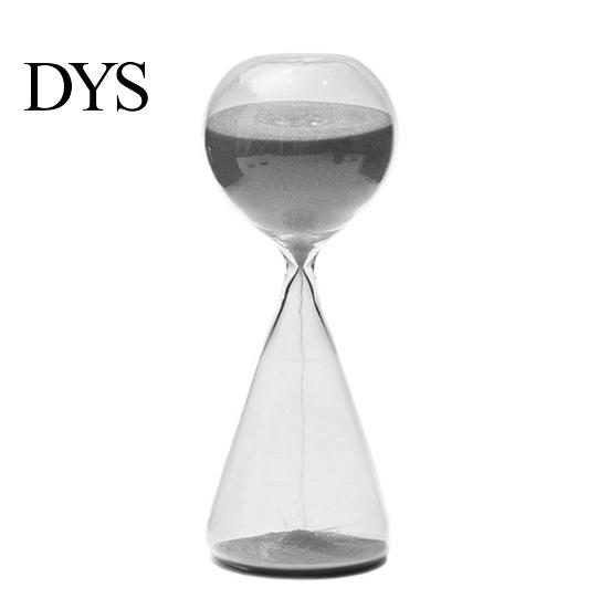 Fint Timeglas Ornamenter, 15 Min Timer, Nordisk Minimalistisk Borosilikatglas Boligindretning, Kunstnerisk Skrivebordsgave