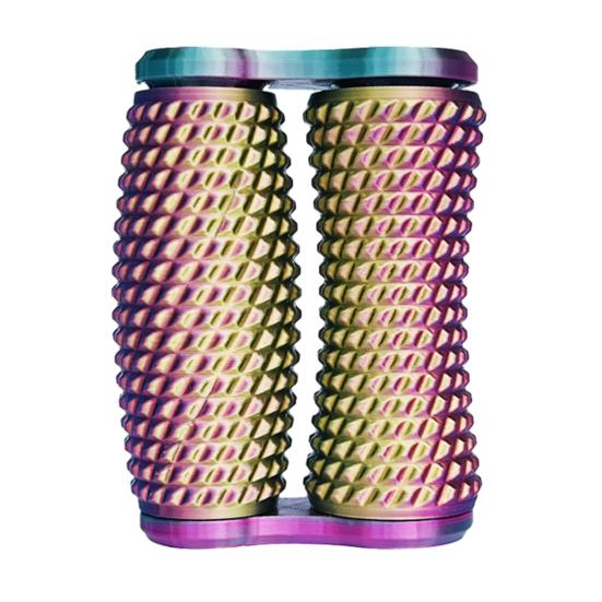 Juguete Fidget de Rodillo con Púas Impreso en 3D Alivio de la Ansiedad y el Estrés Niños Adolescentes Adultos Palo de Masaje Rodante con Bultos de Mano