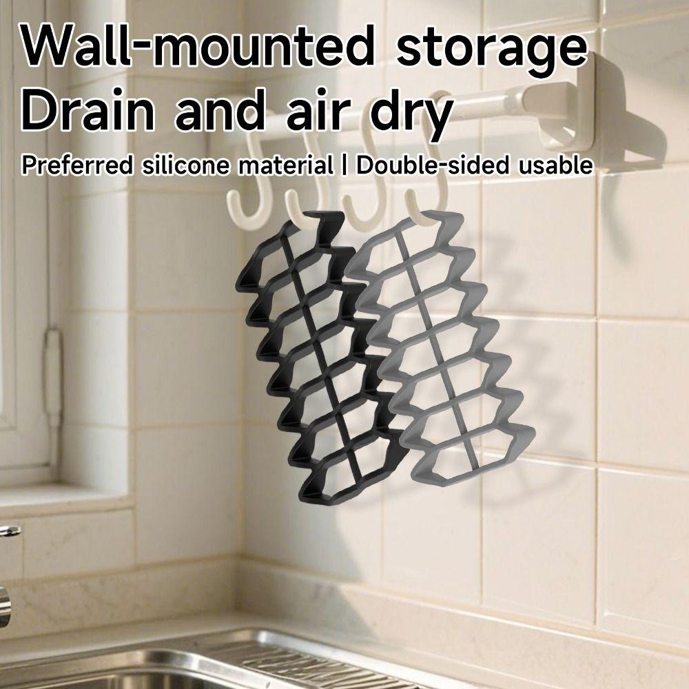 Silicone Table Placemat Foldable Plate Coaster Multifunctional Pot Pan Mat