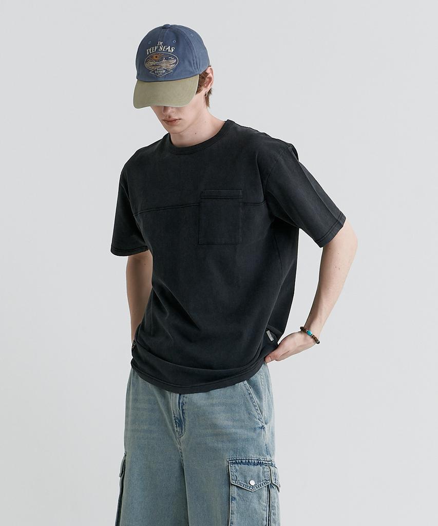 MAGOODGAN Headwear 9322 Pigment Deep Sea Blue Ball Cap