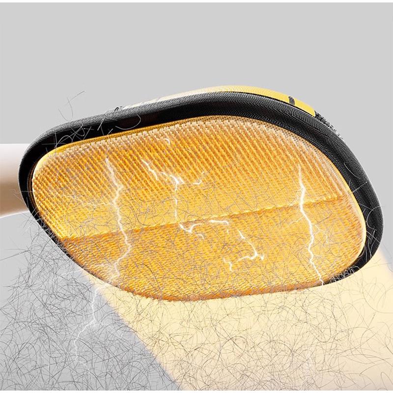 Pet Hair Removal Tool Reusable Static Removal Gloves, Double-Sided Grooming Gloves for Pets, Removes Pet Fur Hair for Carpets