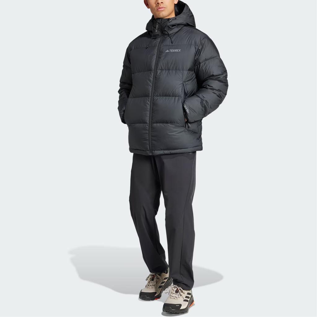 Adidas Cold.Rdy Multi Husí Prachové Pohodlné Větruodolné Teplé Voděodolné Bunda Pánská Bunda Černá IX7927