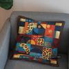 2D Colorful Abstract Leopard-Print Pillow For Home Pattern Cushion Cover Suitable For Sofa Bedroom Car Pillow Cover