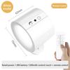 LED Double Head Wall Lamp Touch Control Remote 360 Rotatable USB Recharge Wireless Portable Night Light For Bedroom Reading Lamp