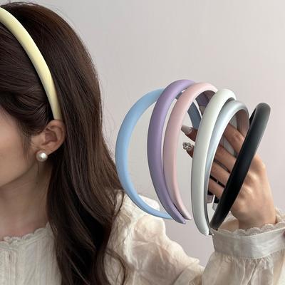 Čelenka pro ženy dívky vlasové doplňky korejské populární Jóga kpop sladkosti Kawaii obruče vedoucí móda make-up nový fascinator