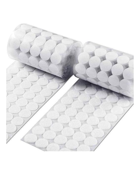 500Pcs Self-adhesive Dot 10MM Diameter Reusable Classroom School DIY Handmade Projects Nylon Sticky