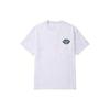 Round Neck Scenic Letter Print Short Sleeve T-Shirt Men Tops Gray TLTCM24609LML