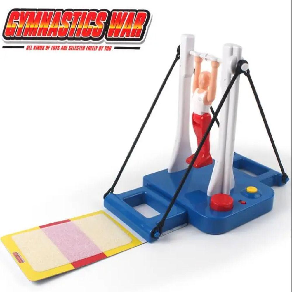 

Family Interactive Gymnastic Machine Toys Hand Eye Coordination Olympic Gymnastics Toy Board Game as picture