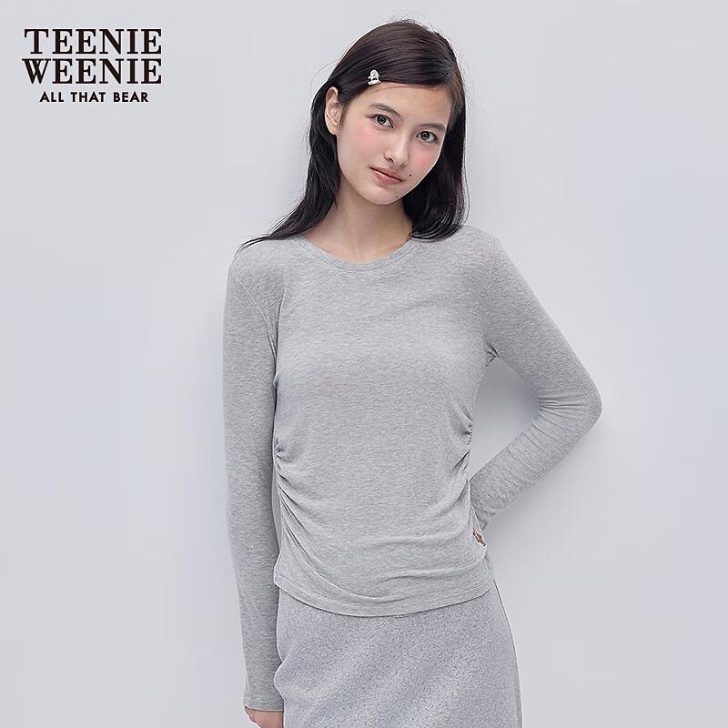 Teenie Weeniebearnova Women's Soft Long Sleeve Round Neck Top