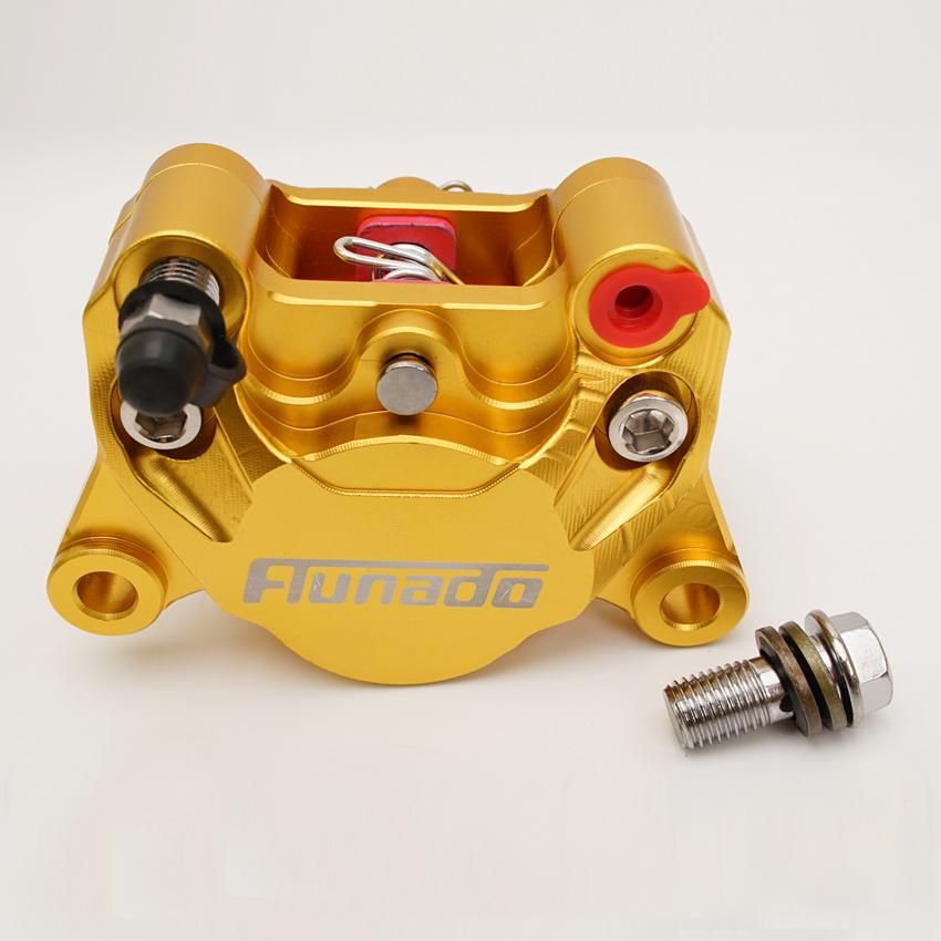 Brzdový třmen pro elektrokolo jedna sada Píst 84 mm Montáž Přední Zadní kolo Držák pro 180 200 220mm Brzdový kotouč pro Honda Yamaha Kawasaki