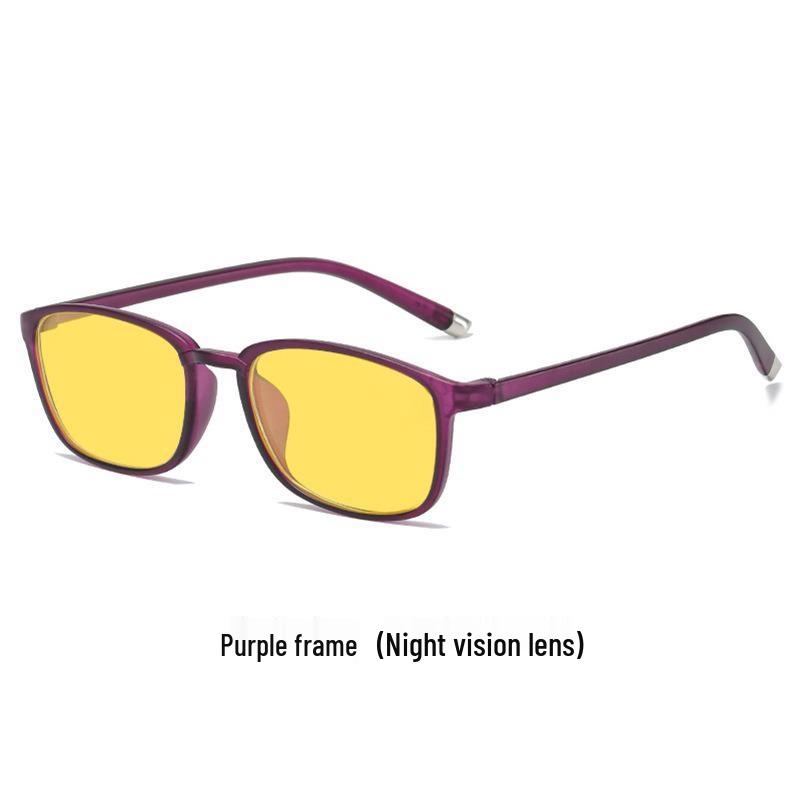 Y8011 Night Vision Anti-Blue Light Glasses with Unisex Flat Lenses for Mobile, Computer, and Gaming Eye Protection