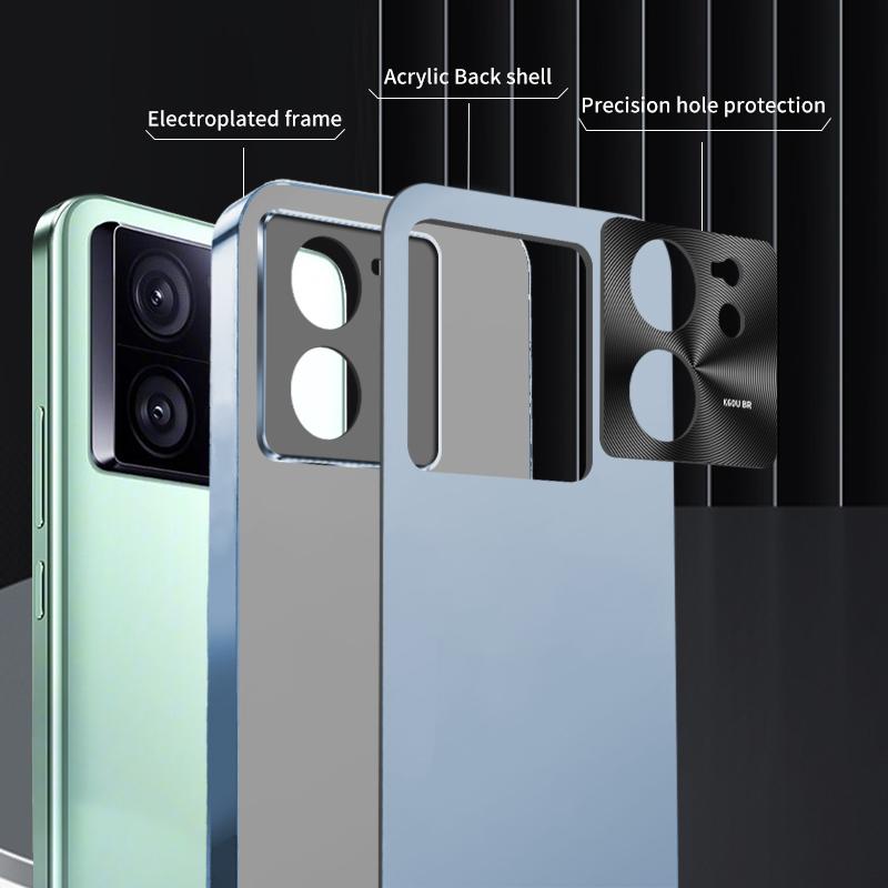 Für Xiaomi Mi 13T Pro Hülle Hart-AG-Matt-Beschichtung Linsenschutz Rückseite Hüllen Für Xiaomi Mi 13T 12T Vollabdeckung Handyhülle
