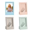 kwmobile 4x Photo Frames for Instax - Photo Stand for Instax Film, Instant Camera 9.2x6.1x0.7cm Light Gray/Light Blue/Light Green/Light