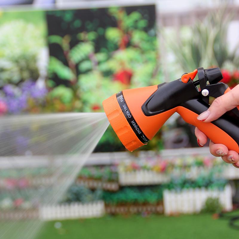 High-Pressure Garden Hose Shower Head for Watering and Car Wash