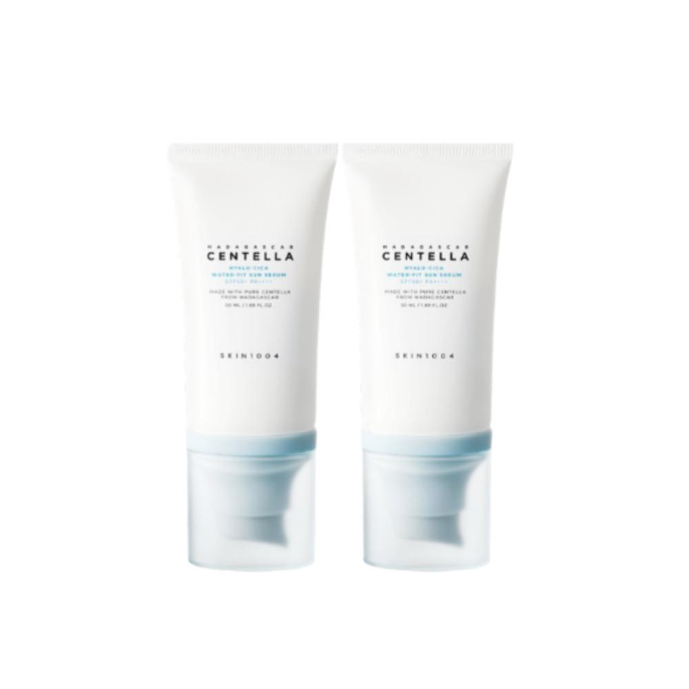 

SKIN1004 Madagascar Centella Hyalu-Cica Water-Fit Sun Serum SPF50+ PA++++ Double Set 50ml x2