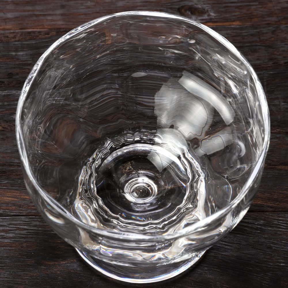 BYRON Sundae Clear Mole (MO-1024CM) Showa Modern Coffee. A Nostalgic Reproduction of a Cute, Retro Cafe Glass from the Days of Retro Sundae.