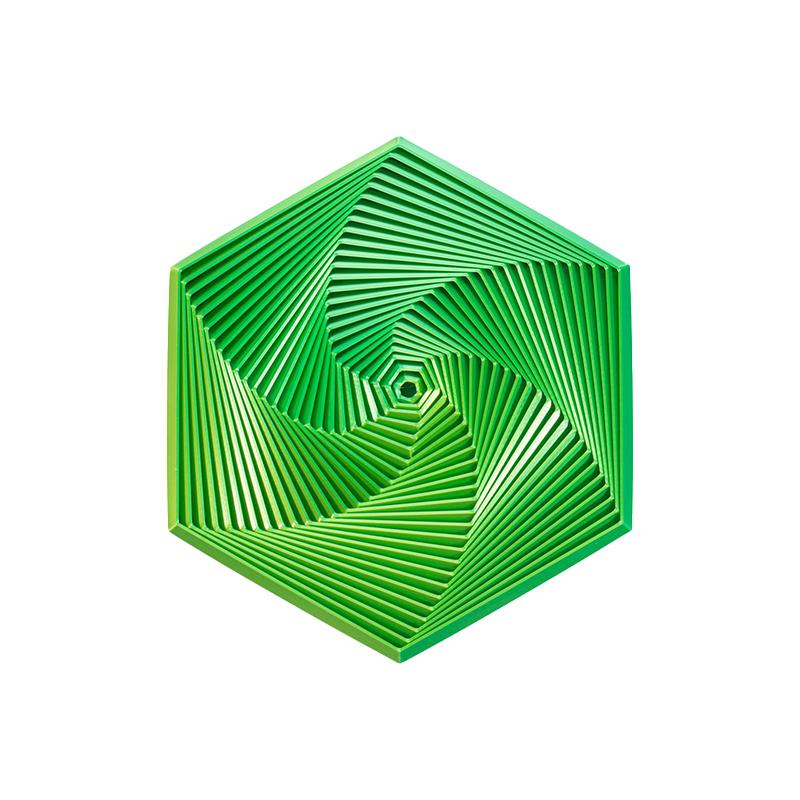 Fractal Fidget Šestiúhelník Dekompresní Hračky 3D Tisk Stolní Hračka pro Uvolnění Stresu Dětský Narozeninový Dárek Geometrická Fidget Hračka