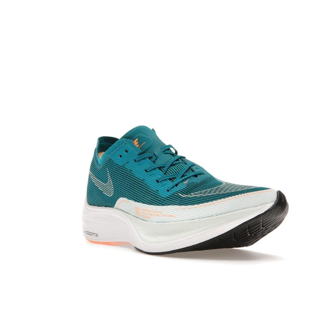 Nike ZoomX Vaporfly NEXT% 2 Bright Spruce Men Sneakers Green White Peach-Cream CU4111-301
