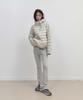 Ojos Light Down Hooded Jacket / Gray