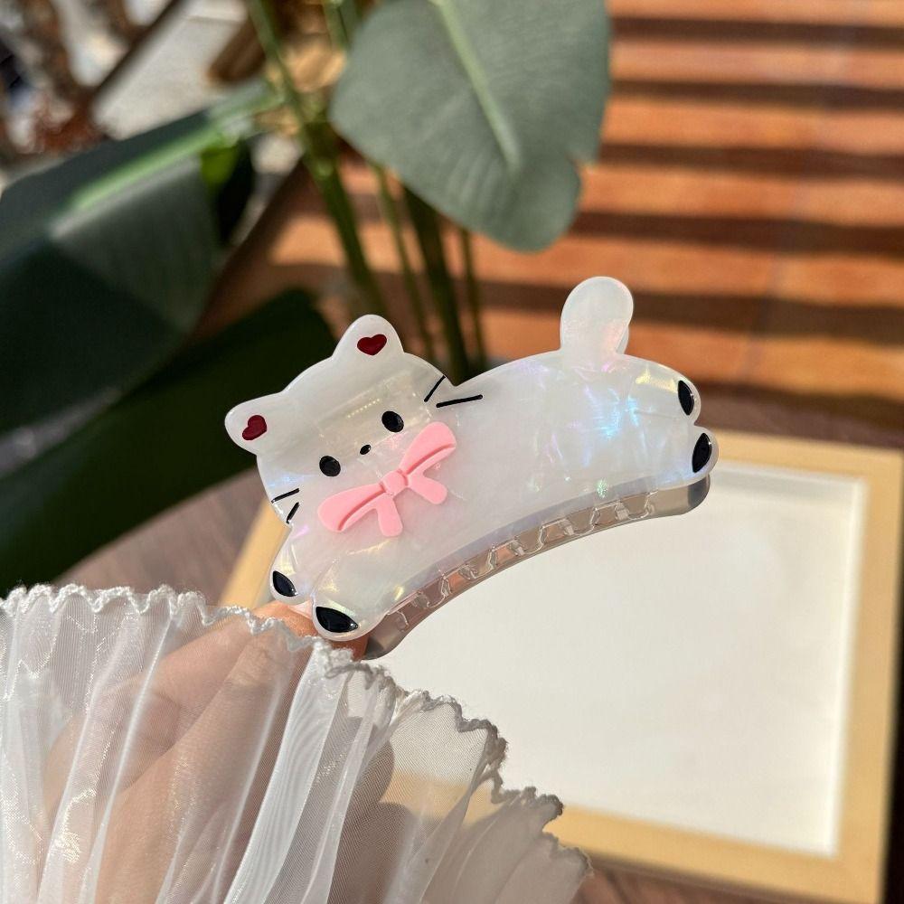 Acetate Acrylic Shark Clip Animal Theme Hair Accessories New Animal Claw Hair Clips