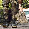 Anti Slip and Wear-resistant Hiking Shoes Comfortable Desert Work Boots Autumn  Winter Platform  Ankle Boots Men's Hiking Shoes