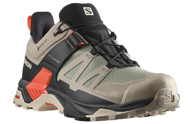 Men's Sneakers SALOMON X Ultra 4 GTX Comfortable Slip Resistant Abrasion Resistant Low Top Outdoor Shoes