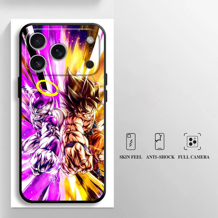 Anime D-ragonS B-allS Funda Phone Cover Case for iPhone 17 Pro Max 16 13 Mini 7 8 12 14 15 Plus 11 XS XR SE Air